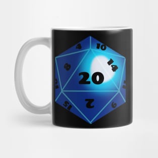 Dice 20 Roll playing game Mug